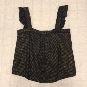 Sezane Abby Carreaux Lurex Top 38